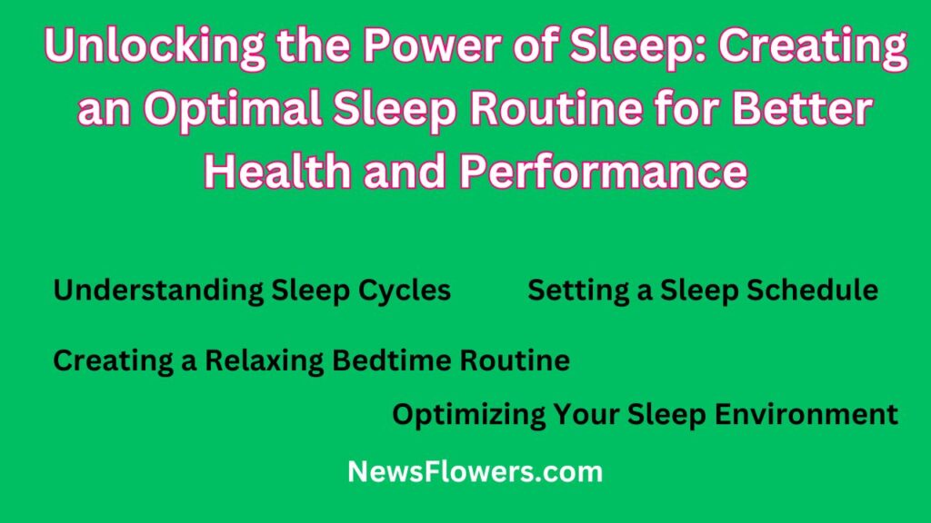 Unlocking the Power of Sleep